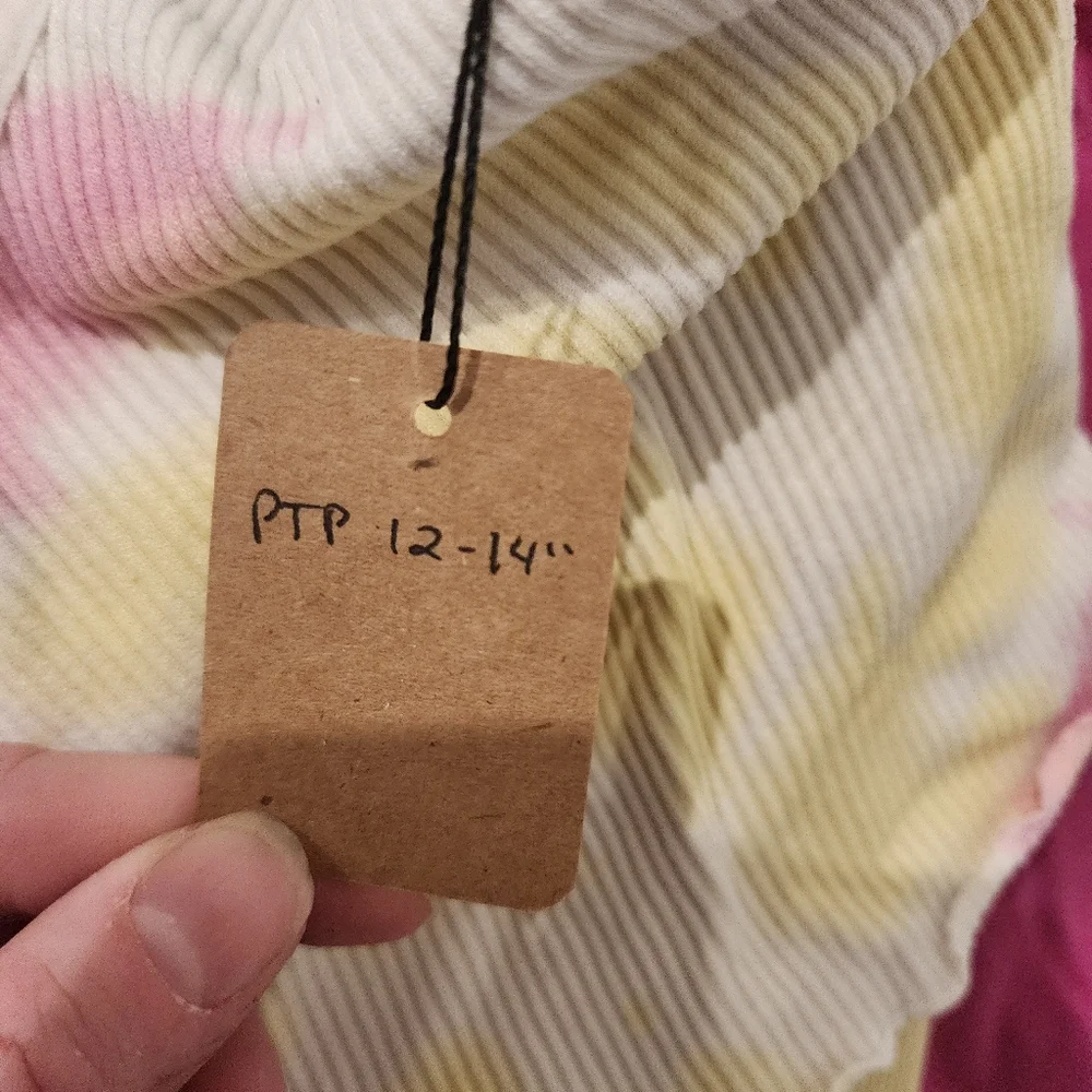 Spiritual Gangster Crop Top Bra Biker Shorts Tie Dye Set - Picture 13 of 15